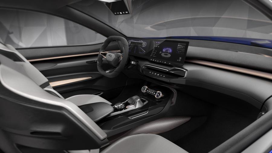 Интерьер Chery Tiggo Coupe Concept 2017 года  (фото 5 из 5)